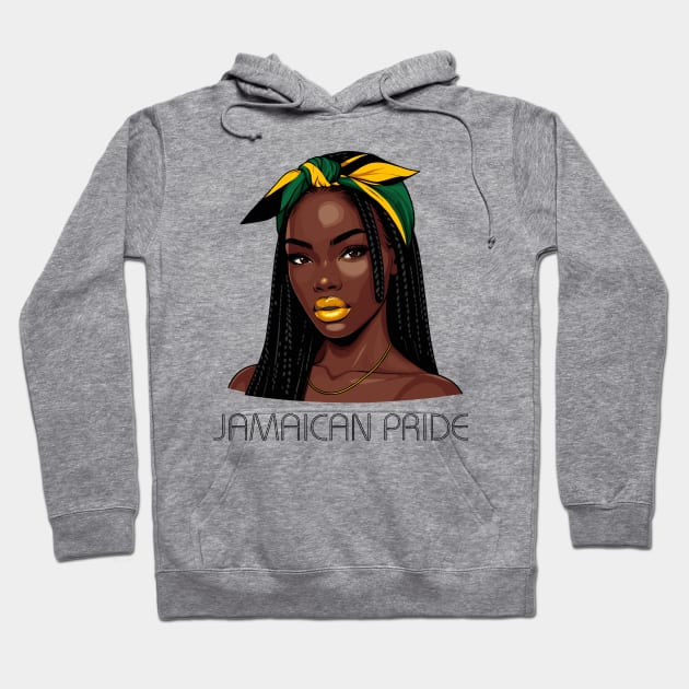 Jamaican Pride Hoodie by Graceful Designs